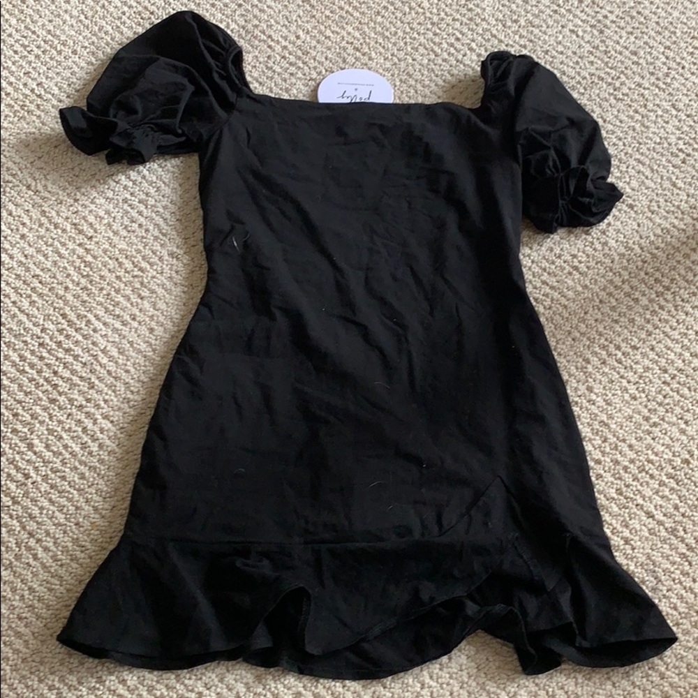 Princess poly new black mini dress